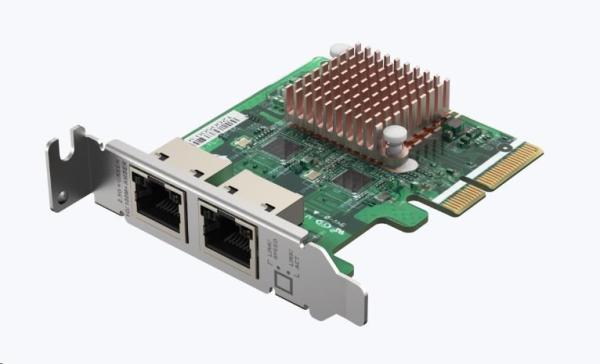 QNAP QXG-2G2T-I225 rozšiřující karta 2x 2, 5GbE pro PC i NAS