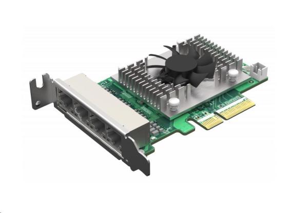 QNAP QXG-2G4T-I225 rozšiřující karta 4x 2, 5GbE pro PC i NAS