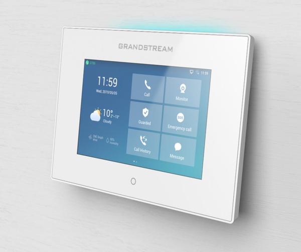 Grandstream GSC3570 SIP interkom a řídicí stanice, Wifi, Bluetooth, bílý
