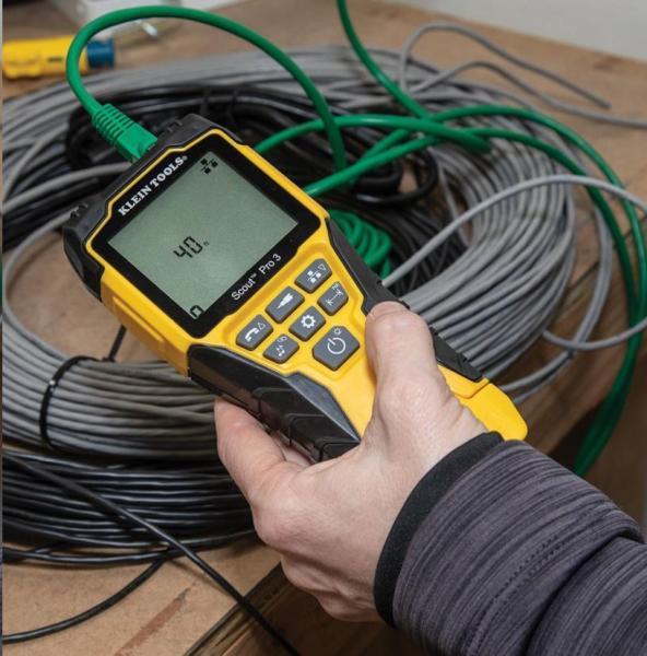 KLEIN TOOLS - VDV Scout® Pro 3 Tester Kit Locator (PoE) - 18x RJ45,  18x F-konektor5