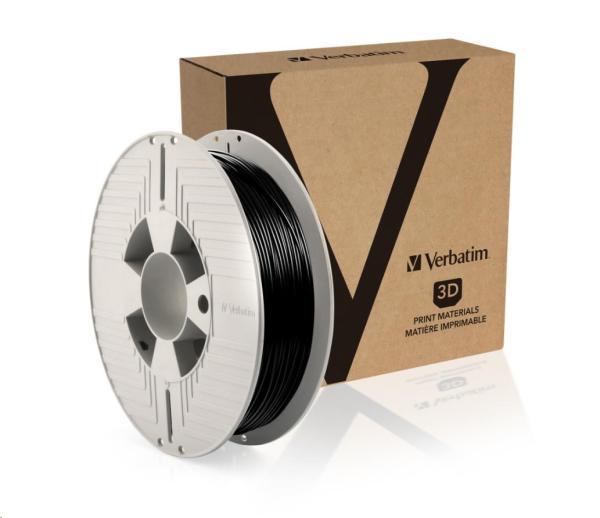 VERBATIM Filament pre 3D tlačiarne TEFABLOC TPE 1, 75mm,  190m,  500g čierny2