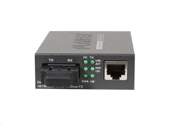 Planet FT-802S15 Konvertor,  10/ 100Base-TX - 100Base-FX,  SC,  singlemode2