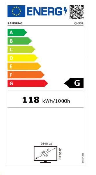 SMART Signage LED QH55R 55" LH55QHREBGCXEN