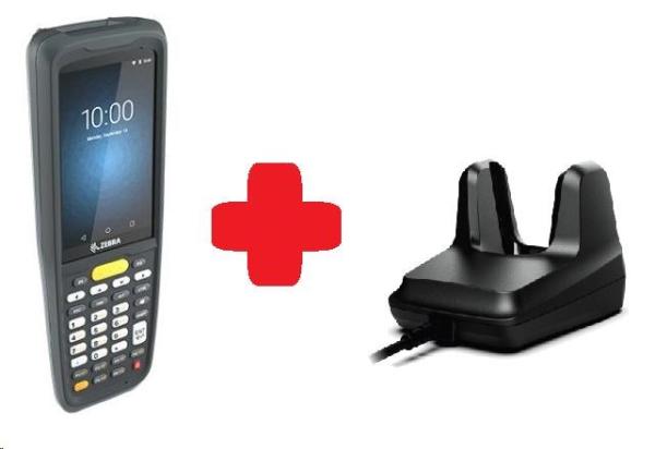 Zebra MC2700,  2D,  SE4100,  3/ 32GB,  BT,  Wi-Fi,  4G,  Func. Číslo.,  GPS,  Android + kolíska