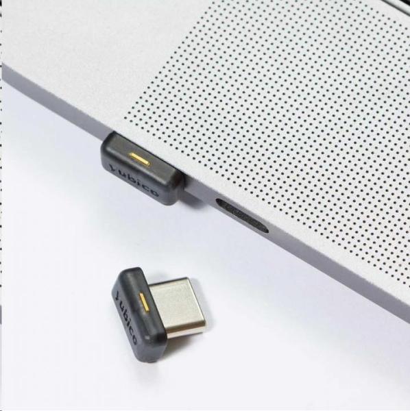YubiKey 5C Nano - USB-C,  kľúč/ token s viacfaktorovým overovaním,  podporou OpenPGP a čipovej karty (2FA)1