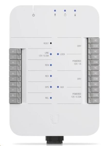 UBNT UniFi Access Hub [4x 10/ 100/ 1000,  802.3bt,  3xPoE-Out,  PoE-In]1