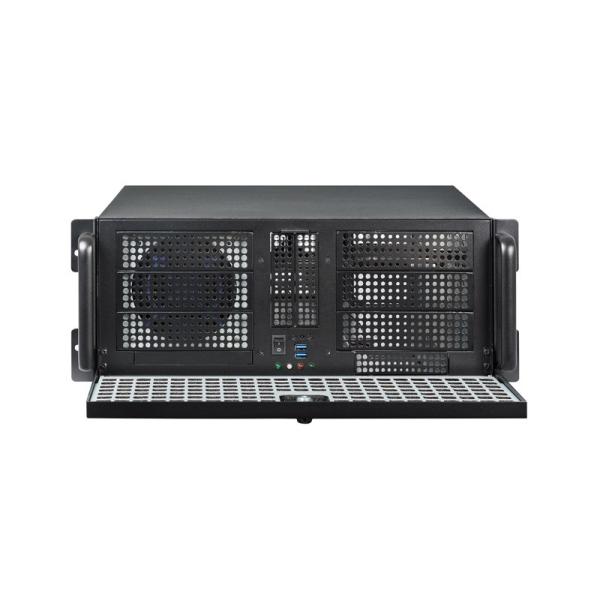 CHIEFTEC Rackmount 4U ATX/ EATX UNC-411E-B,  400W PSF-400B,  čierna4