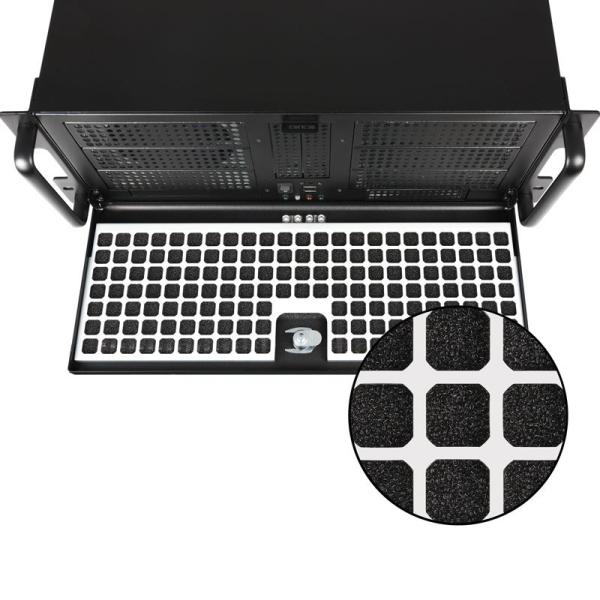 CHIEFTEC Rackmount 4U ATX/ EATX UNC-411E-B,  400W PSF-400B,  čierna5