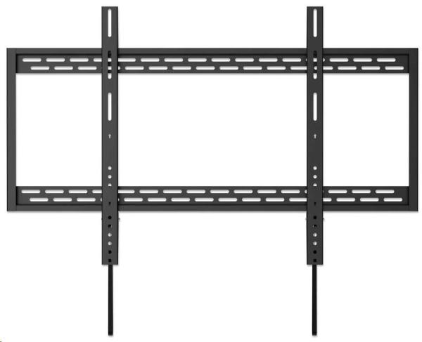 MANHATTAN nástěnný držák TV (60" to 100"),  Heavy-Duty Low-Profile Large-Screen TV Wall Mount,  pevný,  tenký design,  černá3