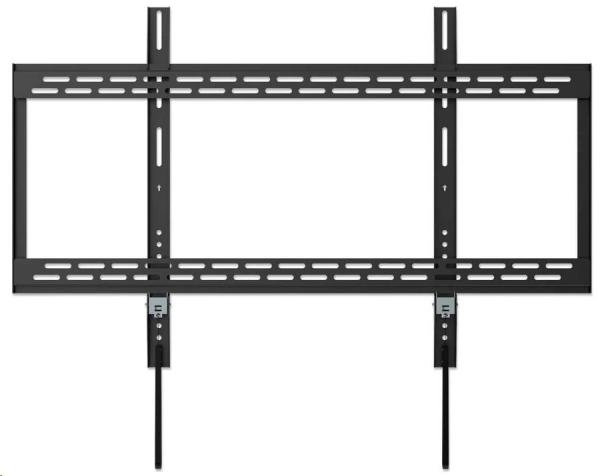 MANHATTAN nástěnný držák TV (60" to 100"),  Heavy-Duty Low-Profile Large-Screen TV Wall Mount,  pevný,  tenký design,  černá2