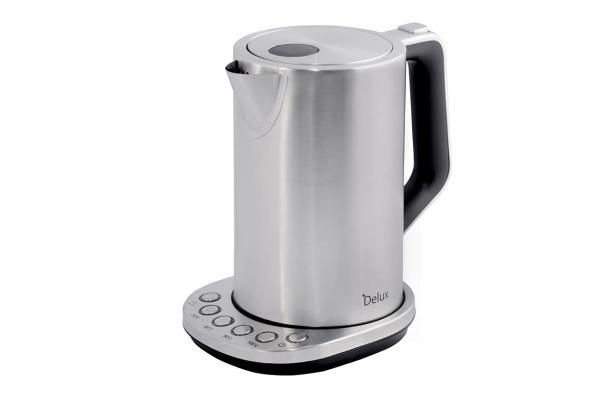 ORAVA Delux rychlovarná konvice,  2200 W,  1.7 l,  regulace teploty,  automatické vypnutí,  nerez1