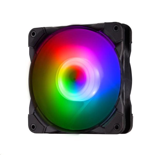 Ventilátor Fortron HALO A.RGB - 120 mm,  23 dB,  A.RGB LED