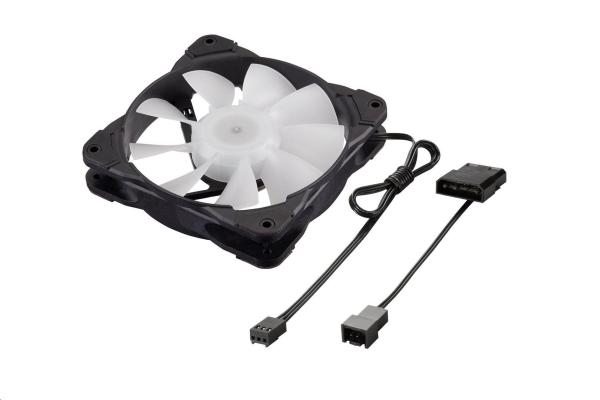 Ventilátor Fortron HALO A.RGB - 120 mm,  23 dB,  A.RGB LED3