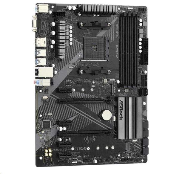ASRock MB Sc AM4 B450 PRO4 R2.0,  AMD B450,  4xDDR4,  1xDP,  1xHDMI,  VGA1