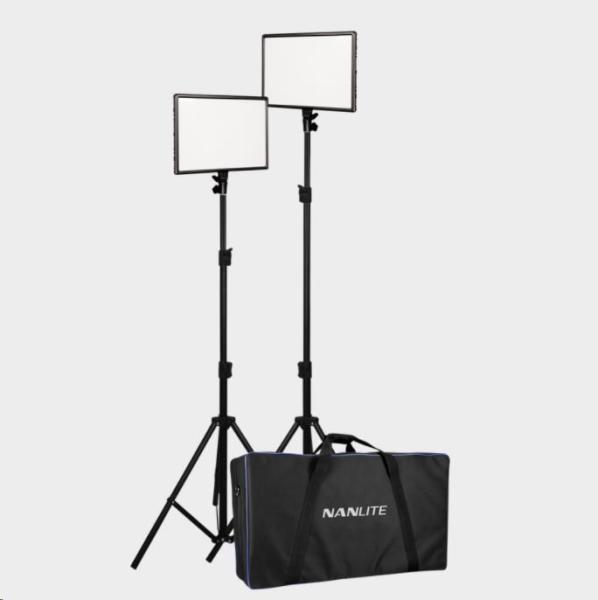 Nanlite LumiPad 25 Set -  2x stativ a rukojeť,  brašna