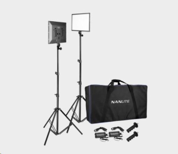 Nanlite LumiPad 25 Set -  2x stativ a rukojeť,  brašna2