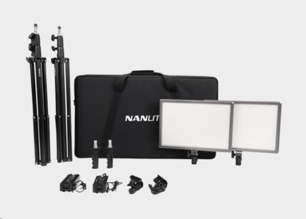 Nanlite LumiPad 25 Set -  2x stativ a rukojeť,  brašna3