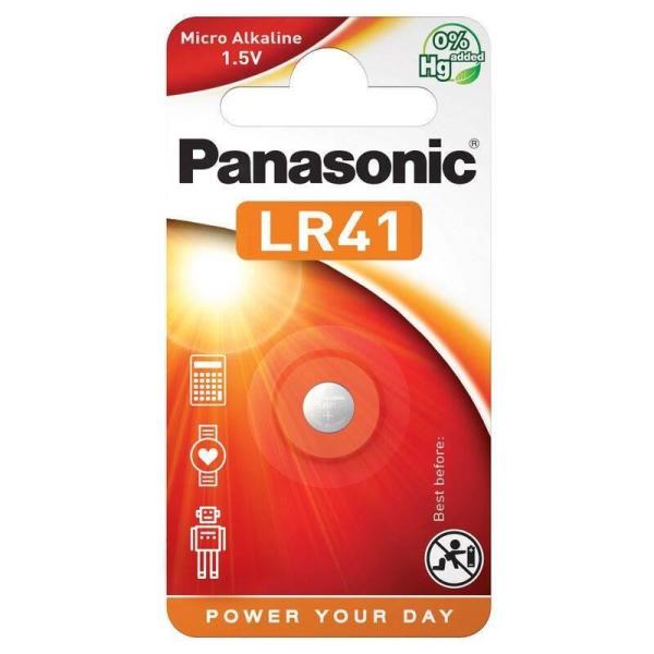 PANASONIC Alkalická MIKRO baterie LR-41EL/ 1B 1, 5V (Blistr 1ks)
