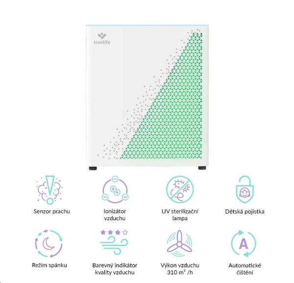 TrueLife AIR Purifier P7 WiFi - čistička vzduchu1