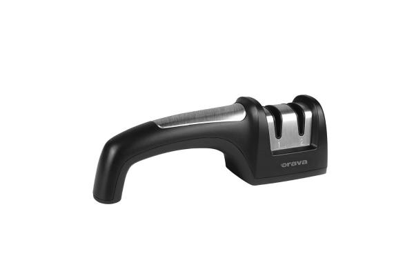 ORAVA BN-10 brousek nožů,  manuální,  diamantové /  keramické kotouče,  Soft Touch rukojeť