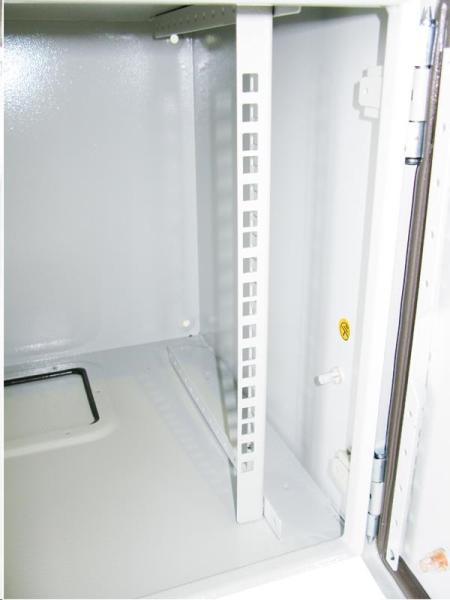 XtendLan 19" venkovní vodotěsný rozvaděč 6U 600x400,  krytí IP55,  nosnost 65kg,  šedý3