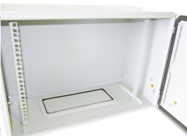 XtendLan 19" venkovní vodotěsný rozvaděč 7U 600x280,  krytí IP55,  nosnost 65kg,  šedý3