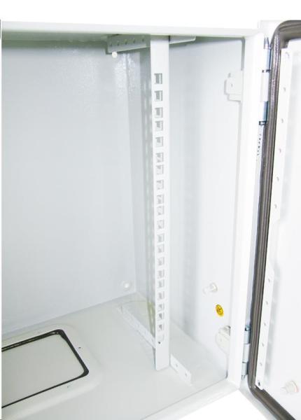 XtendLan 19" venkovní vodotěsný rozvaděč 7U 600x280,  krytí IP55,  nosnost 65kg,  šedý4