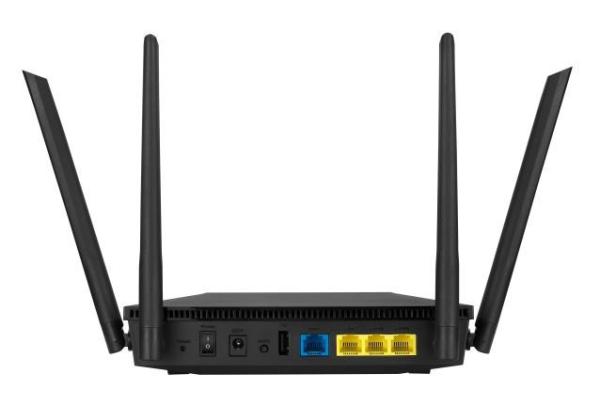ASUS RT-AX53U (AX1800) WiFi 6 Extendable Router,  AiMesh,  4G/ 5G Mobile Tethering2