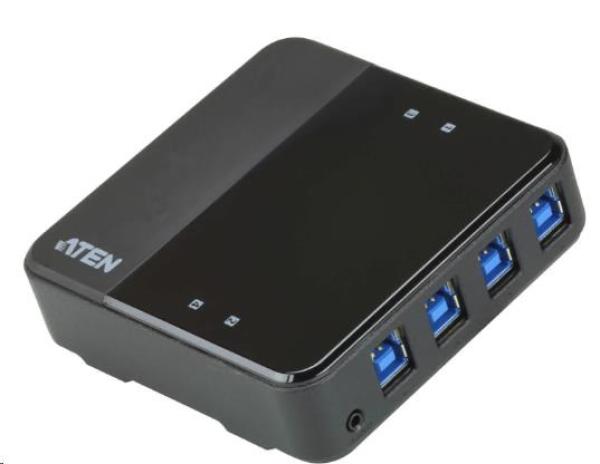 ATEN USB 3.1 Periférny prepínač Gen1 4:4 US3344