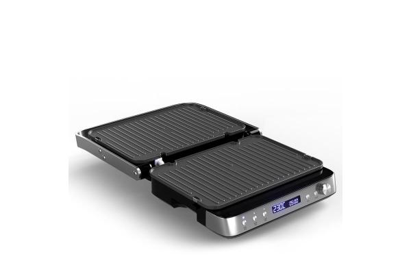 Orava Grillchef-3 elektrický kontaktní gril,  2000 W,  LCD displej,  časovač,  digitální ovládání4
