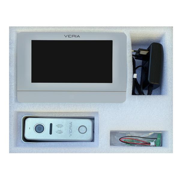 Veria SET Videotelefon  8277B-W (Wi-Fi) bílý + vstupní stanice  831 série 2-WIRE2