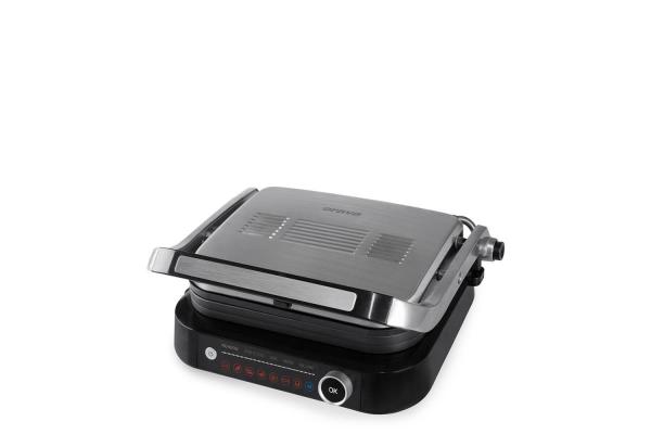 Orava Grillchef 2 elektrický kontaktní gril,  2100 W,  6 programů,  regulace teploty,  rozmrazování2