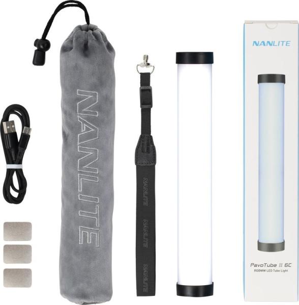 Nanlite PavoTube II 6C 1-pack - LED světelná trubice s integrovanou baterií1