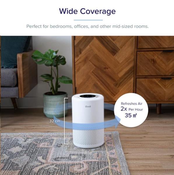 Levoit Core200S SMART - Inteligentní čistička vzduchu10