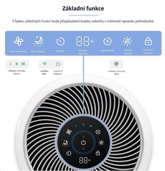 Levoit Core300S SMART - Inteligentní čistička vzduchu2