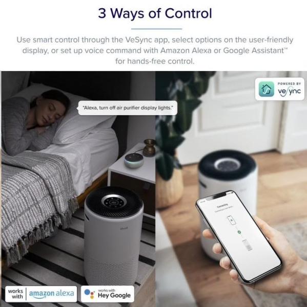 Levoit Core400S SMART - Inteligentní čistička vzduchu13