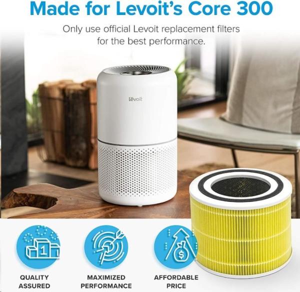 Levoit filtr Core300-RF-PA pro prostředí se zvířaty pro Core300S a Core3006