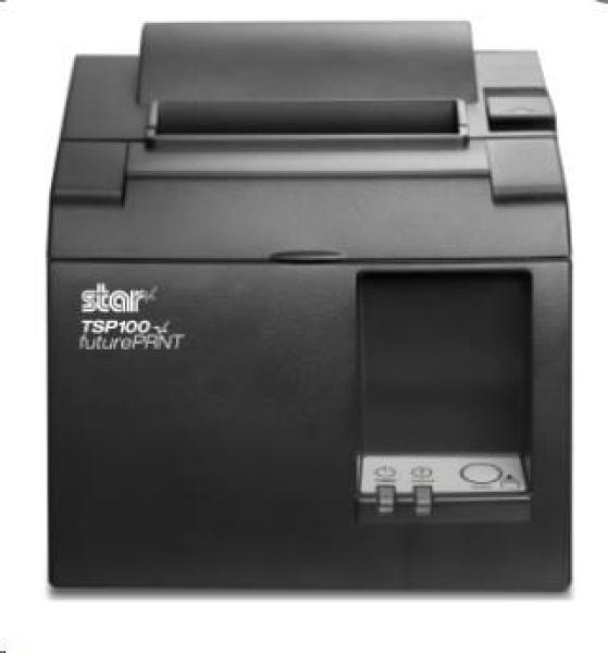 Star TSP143IIU+,  USB,  8 bodov/ mm (203 dpi),  rezačka,  tmavosivá