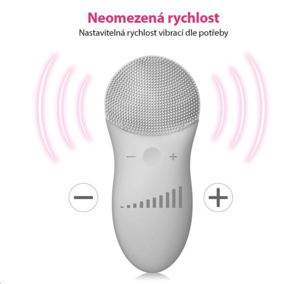 TOUCHBeauty 1788 Sonický čistič pleti růžový6