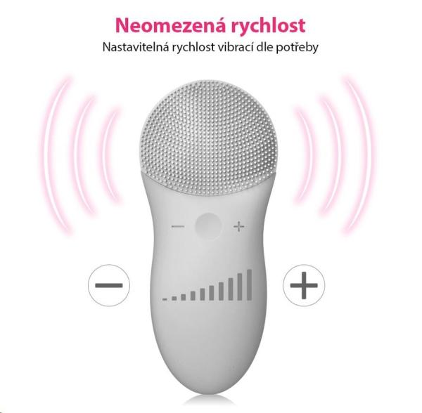 TOUCHBeauty 1788 Sonický čistič pleti zelený5