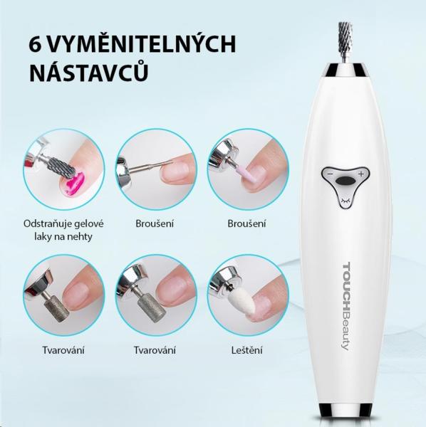 TOUCHBeauty 1733 Bruska na manikúru a pedikúru 6v14