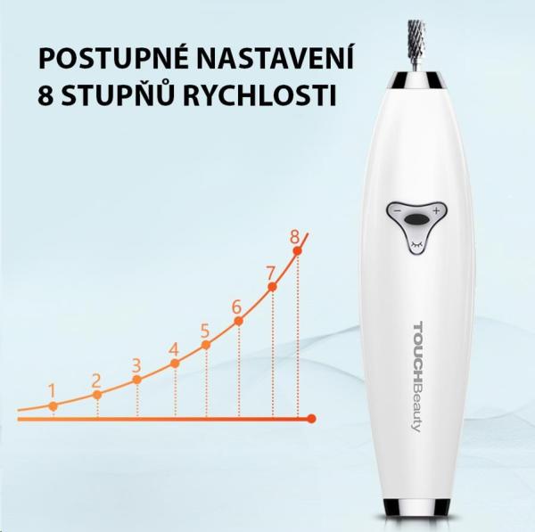 TOUCHBeauty 1733 Bruska na manikúru a pedikúru 6v15