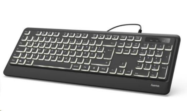Hama podsvícená klávesnice KC-550