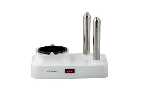 Orava HM-03 hotdogovač s nádstavcem na vaření vajec,  340 W,  pro 6 párků,  bílá2