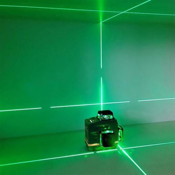 Solight laserová vodováha 12 linií,  360°,  zelený laser4