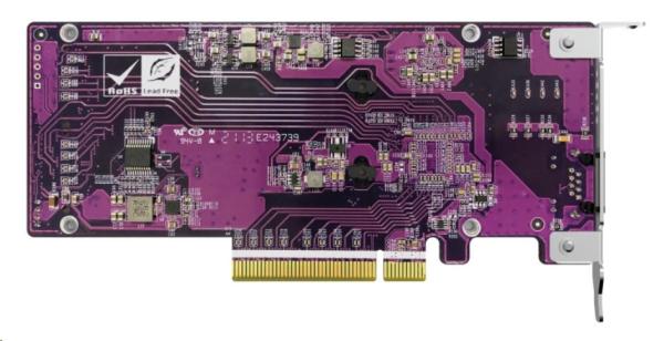 QNAP QM2-2P10G1TB rozšiřující karta 1x10GbE,  2xM.2 NVMe 2280 PCIe Gen3x8 pro PC i NAS6