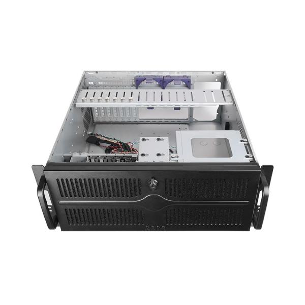 CHIEFTEC skříň Rackmount 4U ATX/ mATX,  UNC-409S-B-OP,  bez zdroje,  černá2