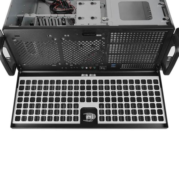 CHIEFTEC skříň Rackmount 4U ATX/ mATX,  UNC-409S-B-OP,  bez zdroje,  černá6