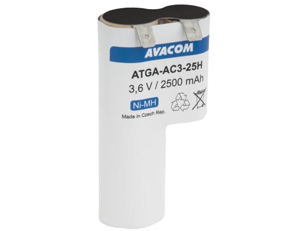 AVACOM Baterie pro nůžky na plot Gardena typ ACCU 3 Ni-MH 3, 6V 2500mAh