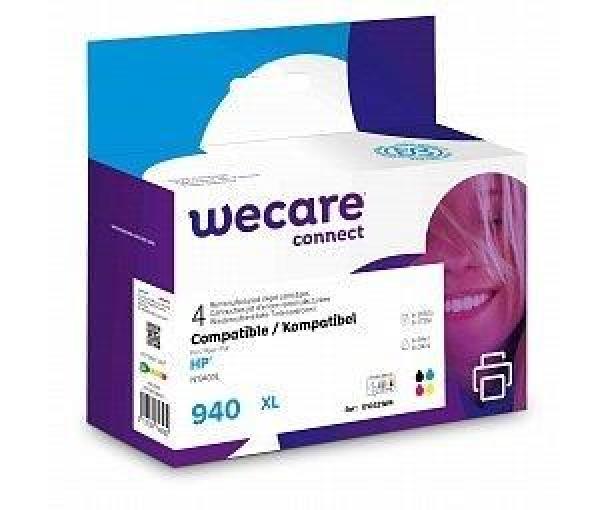 WECARE ARMOR kazeta pre HP OfficeJet Pro 8218,  8710,  8720,  8730,  8740 (3HZ52AE) čierna/ čierna+1C+1M+1Y/ HC 1x53/ 3x26ml